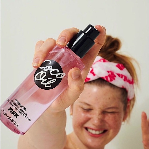 🆕🔥PINK OIL SLEEK NOURISHING COCONUT 🥥 OIL SMELLS SO GOOD&SILKY NWT - Picture 5 of 10